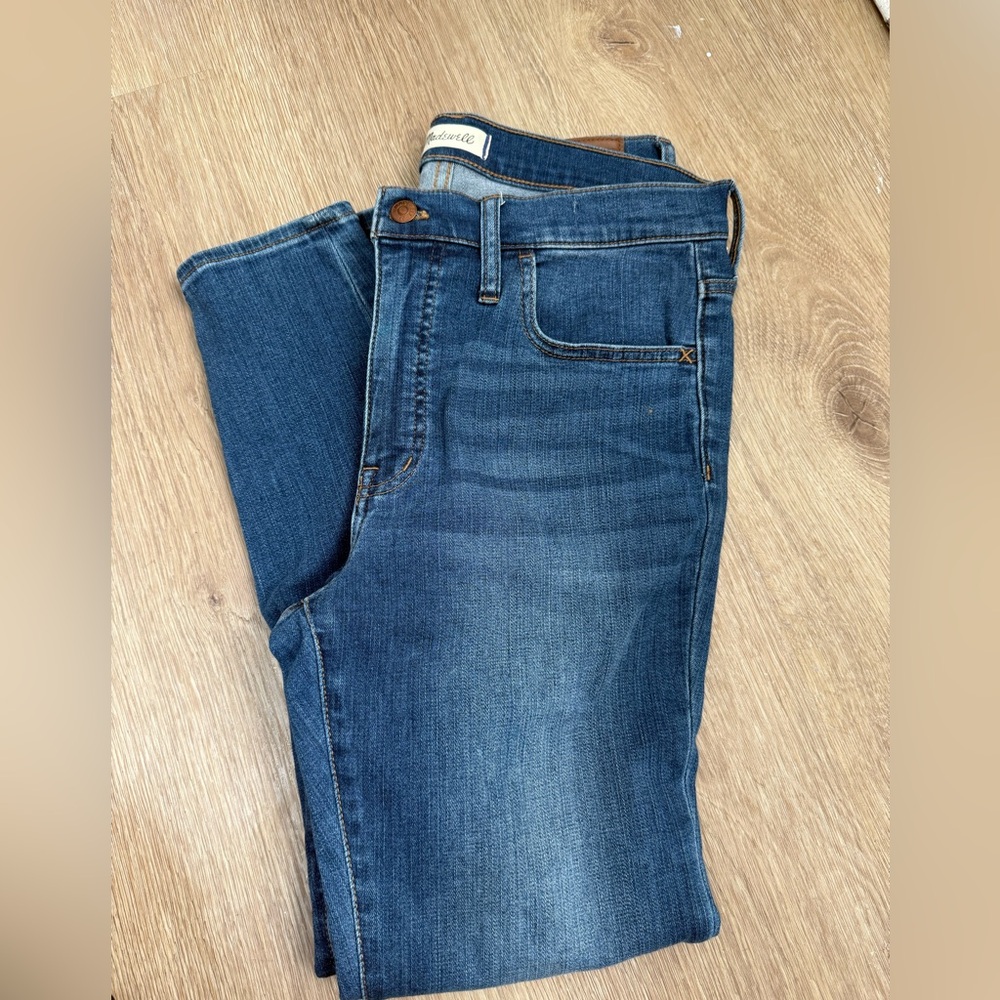 Madewell Blue Skinny Jeans
